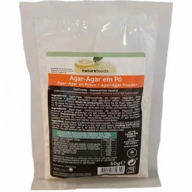 Agar-Agar em pó 50g Gelificante e Espessante - Sem Glúten