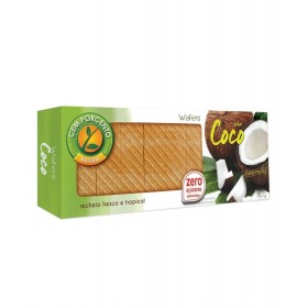 Wafers Côco Zero Açúcar Cem Porcento 180g