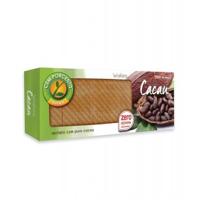 Wafers Cacau Zero Açúcar Cem Porcento 180g